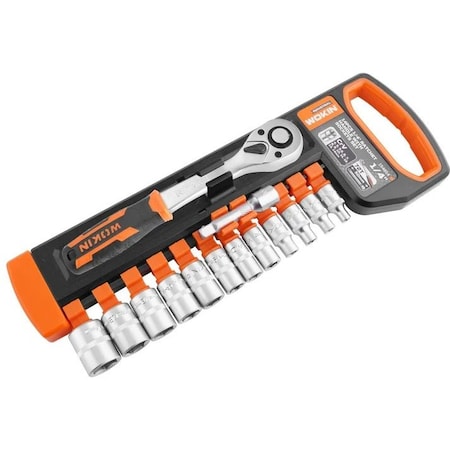 Wokin 1/4 Inch Socket Set 14 Piece 154810